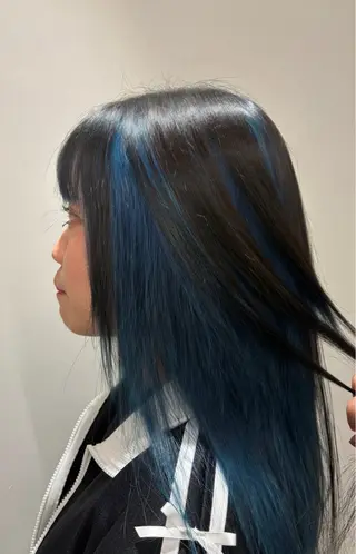 セミロング カラー みうら しずく🪐のヘアスタイル