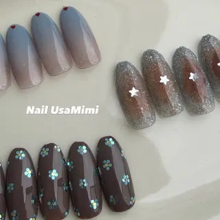 ミディアム 本町Nail Usa Mimi  SAKIのネイルデザイン
