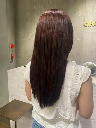 ロング カラー 松井美樹/似合わせ ガーリー・韓国のヘアスタイル