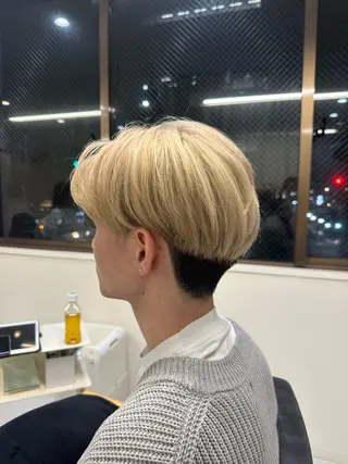 メンズ jiji /北四番丁 押切瑠奈のヘアスタイル