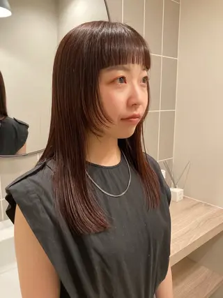 ミディアム 宮城 星のヘアスタイル