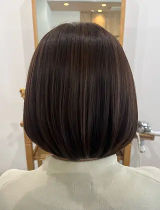 ミディアム 三島 有佳里のヘアスタイル