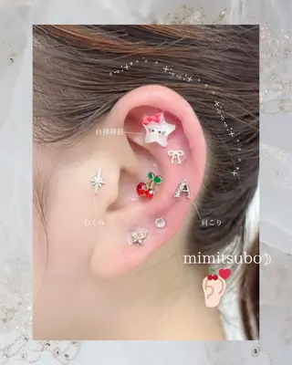 メンズ キッズ 耳つぼジュエリー🌙 Moon*のエステ・リラクイメージ