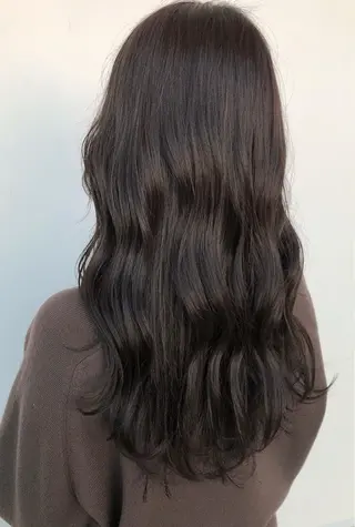 ミディアム 岐阜1番韓国ヘア/ 星羅/23°のヘアスタイル