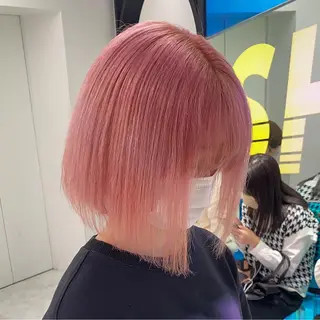 セミロング コテ巻き風パーマ 🦋にこ🦋のヘアスタイル