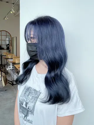 ロング カラー ﾅﾂﾐ/韓国ヘア/ レイヤーカット🎀のその他イメージ