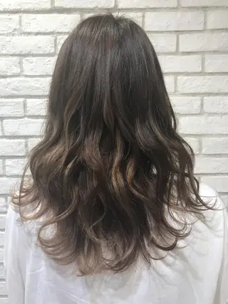 セミロング カラー Ash 戸田公園店のヘアスタイル