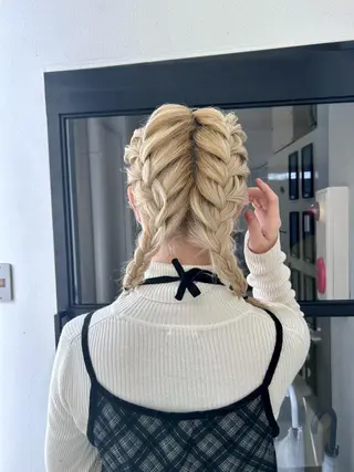 ヘアアレンジ 原田 朱里のヘアスタイル