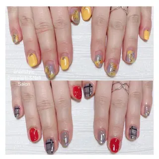 ショート ネイル 👑enen style👑のネイルデザイン