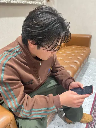 ショート メンズ 岩瀬 翔太のヘアスタイル