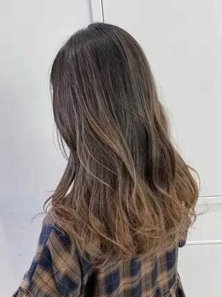 カラー ロング 【公式】amble luxe 中野のヘアスタイル