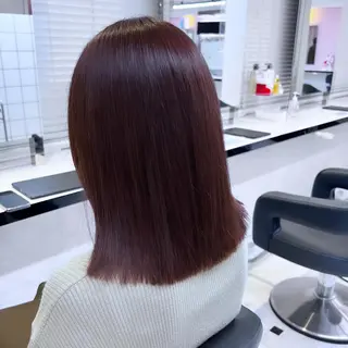 カラー 艶髪/韓国レイヤー 🤍Houtoのヘアスタイル