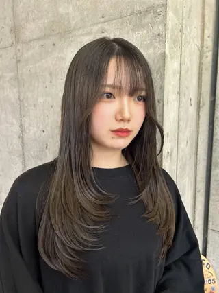ロング カラー 🎨デザイン🥇 美髪・艶髪　日暮千敬のヘアスタイル