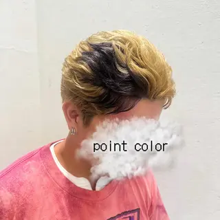 カラー メンズ 水田 芹七のヘアスタイル
