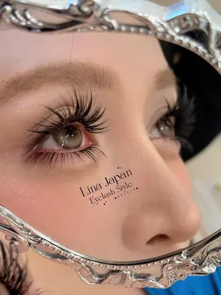 マツエク・マツパ Linanail Nambaのマツエク・マツパデザイン