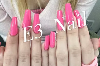 カラー E3 ゆずのネイルデザイン