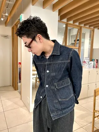 ショート パーマ ナイトウ コトのヘアスタイル