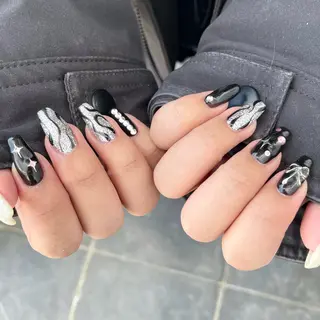 ネイル Nail ヌシん家 AKANEのネイルデザイン