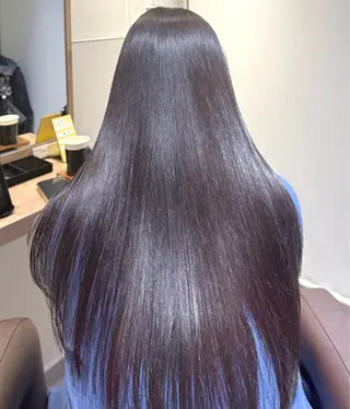 ロング 髪質改善専門店 縮毛矯正安阪のヘアスタイル