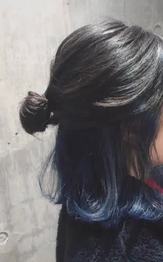 カラー ❁*EARTH/A 島崎千夏❁⃘*.ﾟのヘアスタイル