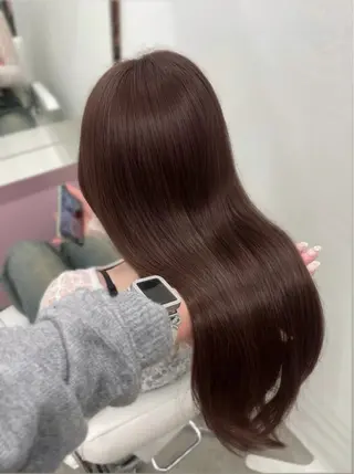 ロング 𝑨𝑴𝑰 🎀 モテガーリーヘア🤍のヘアスタイル