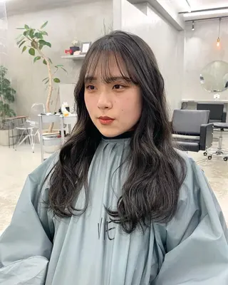 ロング カラー 韓国ヘア 🎀華澄のヘアスタイル