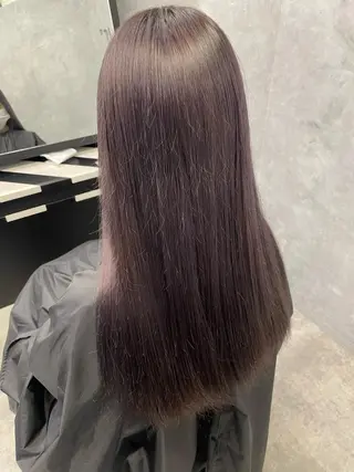 ロング 縮毛矯正・髪質改善 特化 出納 直起のヘアスタイル