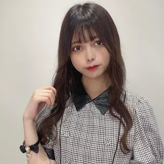 ロング equal銀座 黒田💚のヘアスタイル