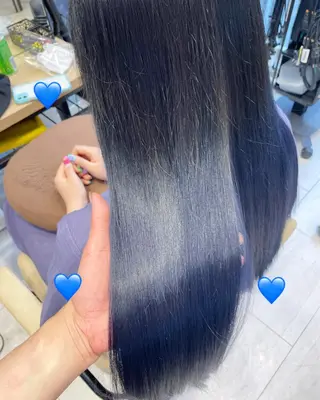 セミロング カラー 新宿駅近♡個室 ♡関口三都季🌜のヘアスタイル