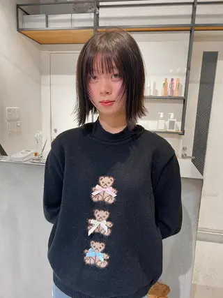 ミディアム FILMS銀座 Shoのヘアスタイル