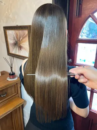 ロング 関 良太のヘアスタイル