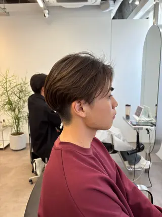 ショート メンズ 渡辺 彩乃のヘアスタイル