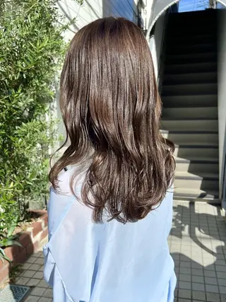 カラー 佐野 音彌のヘアスタイル