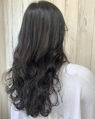 ロング カラー 心斎橋韓国ボブ 好原良真のヘアスタイル