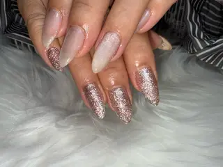 ロング shandy nailのネイルデザイン