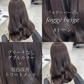 カラー 🤍ブリーチなし ブラウンhimi🤍のヘアスタイル