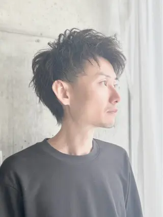 パーマ メンズ 中原 祥太のヘアスタイル