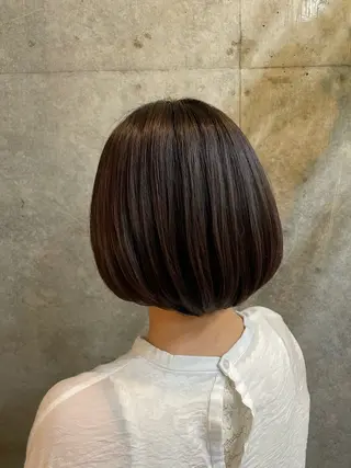 ミディアム 前髪似合わせ | yukaのヘアスタイル