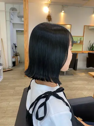 ミディアム カラー 和歌山髪質改善 那須優太のヘアスタイル