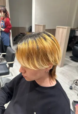 メンズ ユージ ✂︎ カット／パーマ特化のヘアスタイル