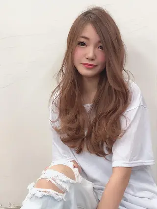 セミロング 縮毛矯正・髪質改善 ❣️三浦正也のヘアスタイル