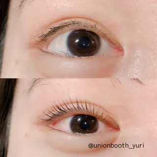 マツエク・マツパ UNIONBOOTH YURIのマツエク・マツパデザイン