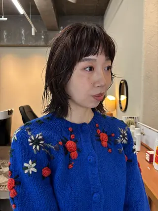 パーマ 永田 愛莉のヘアスタイル