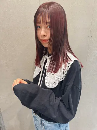 ミディアム カラー センスをお届けします 大谷将生infpのヘアスタイル