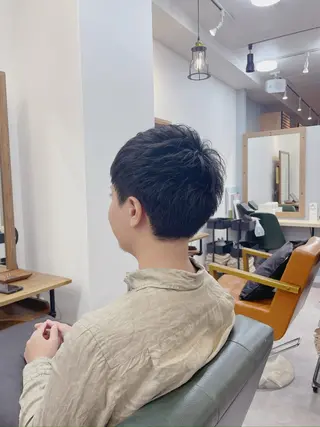 メンズ lore 中村かれんのヘアスタイル