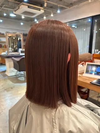 ミディアム オリーブカラー/艶髪 🦋kokona🦋のヘアスタイル