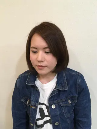ミディアム カラー 鈴木 健太のヘアスタイル