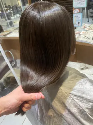 ミディアム カラー ノンダメージ® 稲垣  いおりのヘアスタイル