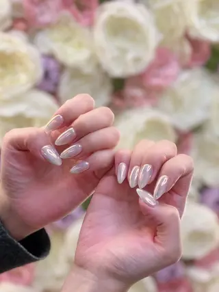 ネイル 透明感/フィルイン/ 亀戸5分ラシュシュのネイルデザイン
