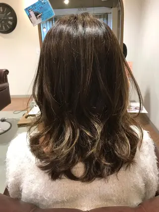ショート ミディアム セミロング ロング カラー パーマ ヘアアレンジ 韓国♡ハイライト ♡YURIのヘアスタイル